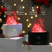 Colorful Flame Air Humidifier USB Aroma Diffuser